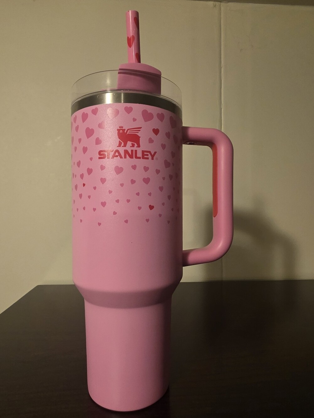 Stanley Tumbler- Sweet Hearts Pink